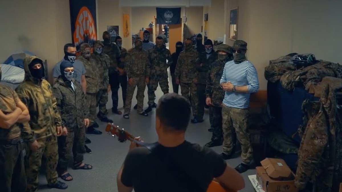 A Neo-Nazi Band Played a Private Gig for Russian Troops